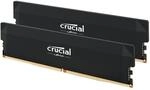 Crucial Pro DDR5 RAM 64GB Kit (2x32GB) 6400MHz CL40, Overclocking Gaming, Intel XMP