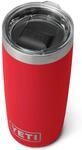 YETI Rambler Thermobecher 10 oz (295 ml), Rescue Red | Kaffeebecher To Go,