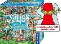 KOSMOS 685096 Cities - Gro&szlig;e St&auml;dte, gro&szlig;e Pl&auml;ne, St&auml;dtebauspiel, Brettspiel