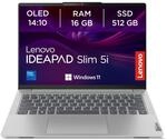 Lenovo IdeaPad Slim 5i Laptop | 14" OLED WUXGA Display | Intel Core i7-13620H | 16GB