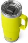 YETI Rambler Reisebecher Mit Stronghold Deckel, Firefly Yellow, 20 oz (591 ml)