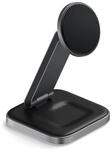 SATECHI 2-in-1 Kabelloses Ladeger&auml;t, Qi2 15W Dual-Wireless Ladest&auml;nder,