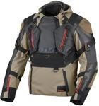 Macna Tryton NightEye wasserdichte Motorrad Leder-/Textiljacke, schwarz, M