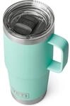 YETI Rambler Reisebecher Mit Stronghold Deckel, Seafoam, 20 oz (591 ml)