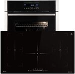 Autarkes Herdset: 60cm Einbaubackofen EB8016ED + 90cm Induktionskochfeld IH89005FZ Autarkes Herdset: 60cm Einbaubackofen EB8016ED + 90cm Induktionskochfeld IH89005FZ