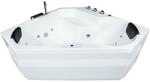 Basera&reg; Premium Indoor Eck-Whirlpool Badewanne Capri (145 x 145 cm)