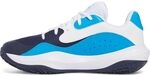 Under Armour Ua Lockdown 7 Herren-Basketballschuhe, niedrig, Midnight Navy Electric