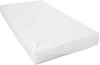 Primera Mako-Feinjersey Jersey-Spannbetttuch, wei&szlig;, 100x220-120x200 cm