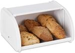 Relaxdays Brotkasten, mit Rolldeckel, aromadicht, Brot & Br&ouml;tchen, Brotbeh&auml;lter,