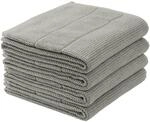 Schiesser Handtuchset Turin | Frottier | 4-teilig | Reiskornoptik | 100%...