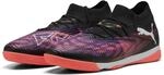 Puma Future 8 Match IT, Unisex Fussballschuh, Puma Black-Puma White-Glowing RED,