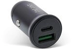 InLine 31502B USB KFZ Stromadapter Power Delivery, USB-A + USB Typ-C, schwarz