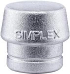 SIMPLEX-Einsatz, Weichmetall, silber | D=50 mm | 3209.050