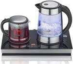 HEINRICHS Teestation, Tee-und Kaffeestation, Wasserkocher 1,7L und Teekanne 1L...