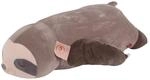 UNUS Faultier Kuscheltier Kissen, 75 cm, Grau, Seitenschl&auml;ferkissen weich und