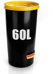 BigDean wetterfeste M&uuml;lltonne 60L mit luftdicht verschlie&szlig;barem Deckel in...