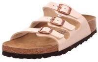Birkenstock Damen Pantolette Florida Birko-Flor Graceful schmal Beige 38