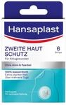 Hansaplast Pflaster Zweite Haut Schutz Regul&auml;r (6 Strips), d&uuml;nnes und flexibles