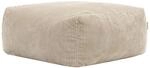 Icon Zen Sitzsack Hocker, Modular Sofa f&uuml;r Erwachsene, Beige, Flauschiger...