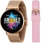 Reflex Active Amoled Ultra Slim Smartwatch f&uuml;r Damen mit GPS, Herzfrequenz,