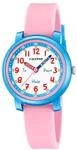 Calypso Kinderuhr Analog - Kautschuk Rosa - Quarzwerk - Robustes Glas - Wasserdicht 5
