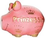 Sparschwein Company - Spardose Prinzessin 12,5 x 9 x 9 cm | Keramik Sparschwein,