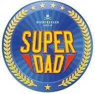 Niederegger | Geschenkdose "Super Dad" | 1x 185g | Marzipan Torte umh&uuml;llt von