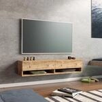 [en.casa] TV Board Laitila TV Schrank mit 2 Ablagen 2 Schrankt&uuml;ren Lowboard