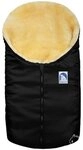 Eisb&auml;rchen 963 SZ Kleiner Lammfellfu&szlig;sack in schwarz