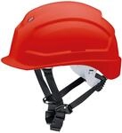 Uvex pheos S-KR 9772335 Schutzhelm f&uuml;r die Baustelle - Bauhelm f&uuml;r Erwachsene - Rot