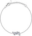 CHRIST Damen-Armband 925er Silber, recycelt Zirkonia One Size 89075998
