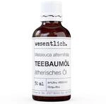 wesentlich. Teebaumoel - &auml;therisches &Ouml;l - 100% naturrein (Glasflasche) - u.a. f&uuml;r