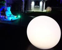 Trango *SNOWY* SO-001 LED Solarleuchte IP65 &Oslash; 20cm Mattwei&szlig; mit 3000K Warmwei&szlig; und