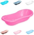 Lorelli Baby Badewanne 100 cm mit Ablagef&auml;chern, anatomische Form, Kunststoff...