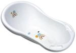 Lorelli Babybadewanne Rainbow 84 cm Wasserablauf ergonomische Form Ablagef&auml;cher