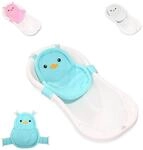 Lorelli Baby Badenetz Pinguin, Clips aus Kunststoff, Badewannennetz, ab Geburt...