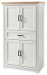 JASMIN Badezimmerschrank mit Schublade in Pinie hell, Artisan Eiche Optik -