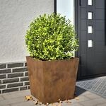 vidaXL Pflanzk&uuml;bel, Blumenk&uuml;bel mit Boden, Pflanzkasten Pflanztopf f&uuml;r Garten
