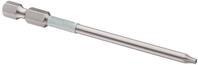 Wera 3867/4 TORX BO Bits mit Bohrung, Edelstahl, TX 10 BO, L&auml;nge 89 mm 10 Stk