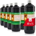 H&ouml;fer Chemie FLAMBIOL Gereinigtes Petroleum 60 x 1 L Heiz&ouml;l - Entaromatisierte