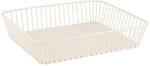 APS 30436 GN 1/2 Korb -URBAN- in whisper white 32,5 x 26,5 cm, H&ouml;he 7,5 cm