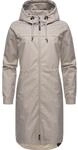 Ragwear Damen wasserdichte &Uuml;bergangsjacke leichte Jacke lang mit Kapuze Belinka
