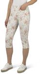 STOOKER Print Capri Hose Damen 7/8-hose Skinny Fit Baumwolle clean wash konisch