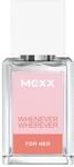 MEXX Whenever Wherever Woman Eau de Toilette, frischer, blumig-fruchtiger Duft f&uuml;r