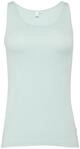 s.Oliver Damen T-Shirt &ndash; Slim Fit, Baumwolljersey, &auml;rmellos mit U-Ausschnitt