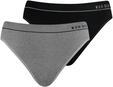 Nur Die 2er Pack Retro Slip Mehrfarbig sportlich Unterhosen aus Baumwolle