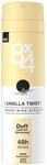 8X4 Vanilla Twist Deospray, Deodorant mit pudrigem Vanille Duft, sinnliches Deo ohne