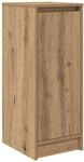 vidaXL Schuhschrank Artisan-Eiche 29,5x34x76 cm Holzwerkstoff