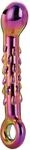 Dream Toys Glamour Glass Ribbed G-Spot Vibratoren Mehrfarbig Einheitsgr&ouml;&szlig;e