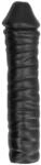 All Black Dildo-AB51 Dildo Schwarz One Size